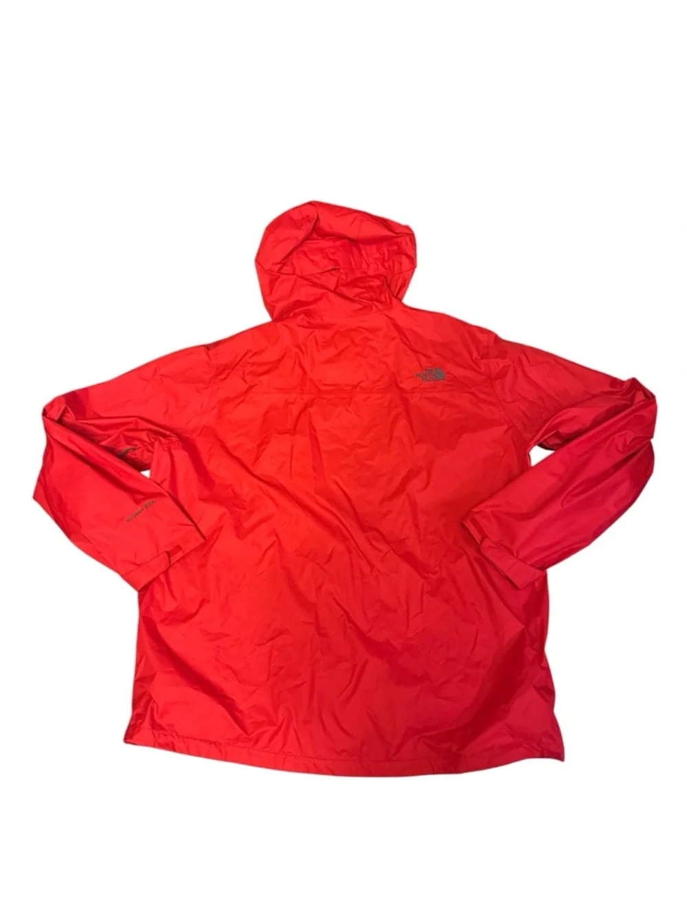 The North Face Red Hooded Windbreaker Jacket